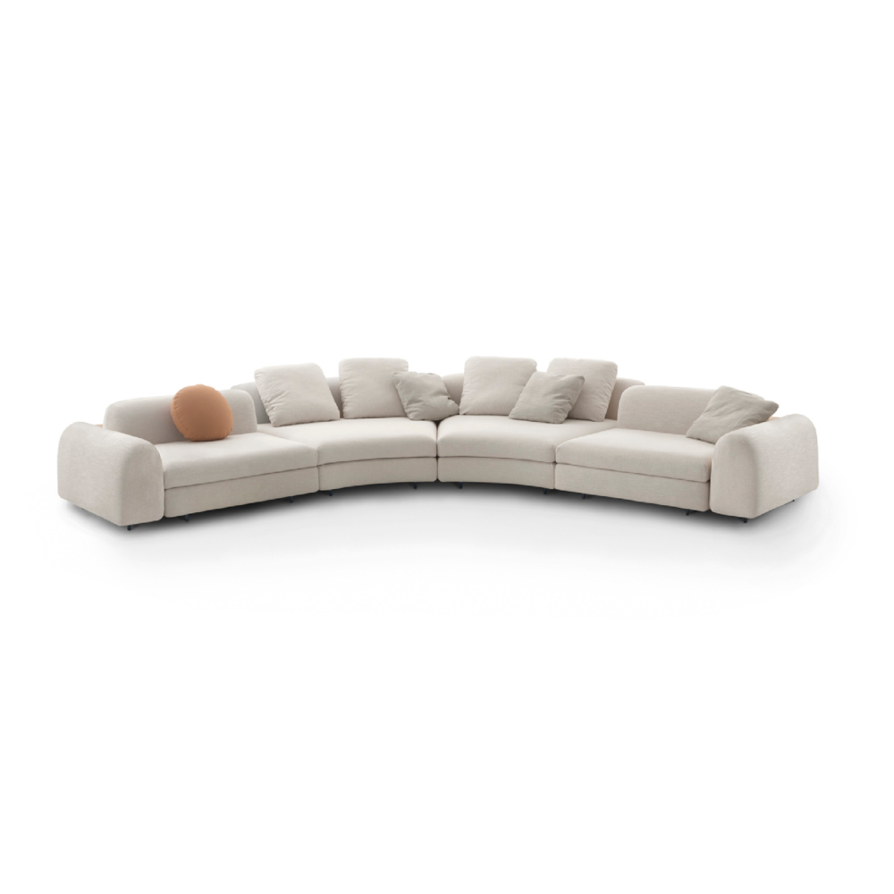 Arc-Shaped Modular Sofa | Arflex Edo