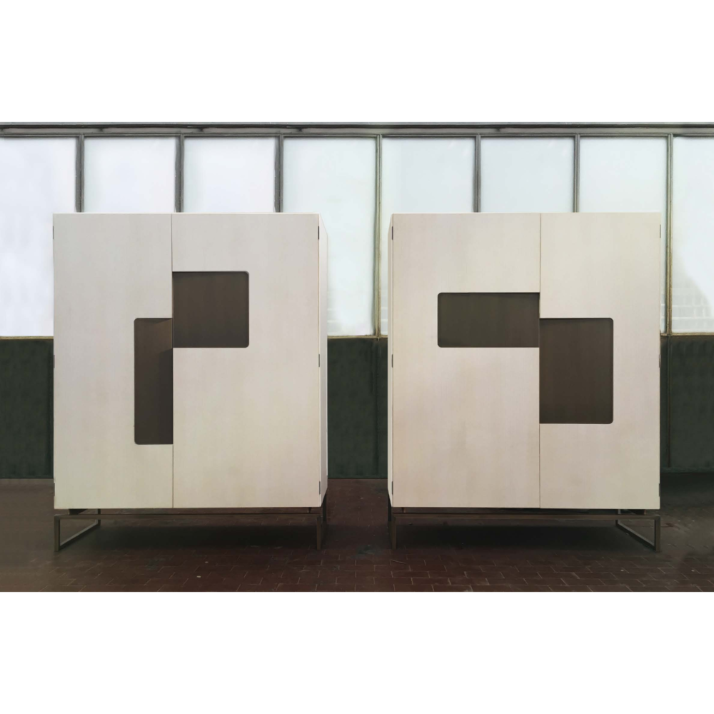 White Oak Cabinet I Casa Casati Giorgio I XL & Giorgio II XL