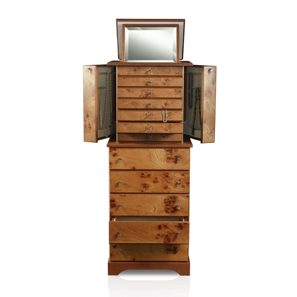 Jewelry Cabinet with Mirror | Agresti Lo Scrigno - Image 2
