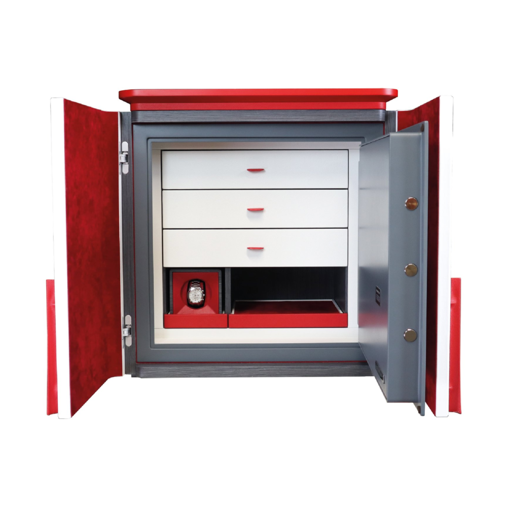 White Marble Armored Jewelry Chest | Agresti Piccolo Incanto - Image 3