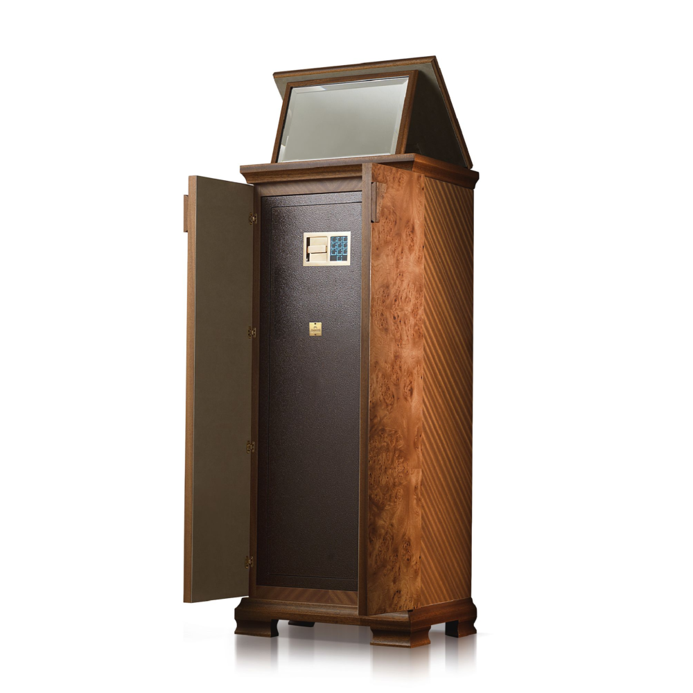 Wooden 2-Door Jewelry Safe | Agresti Gioia - Image 3
