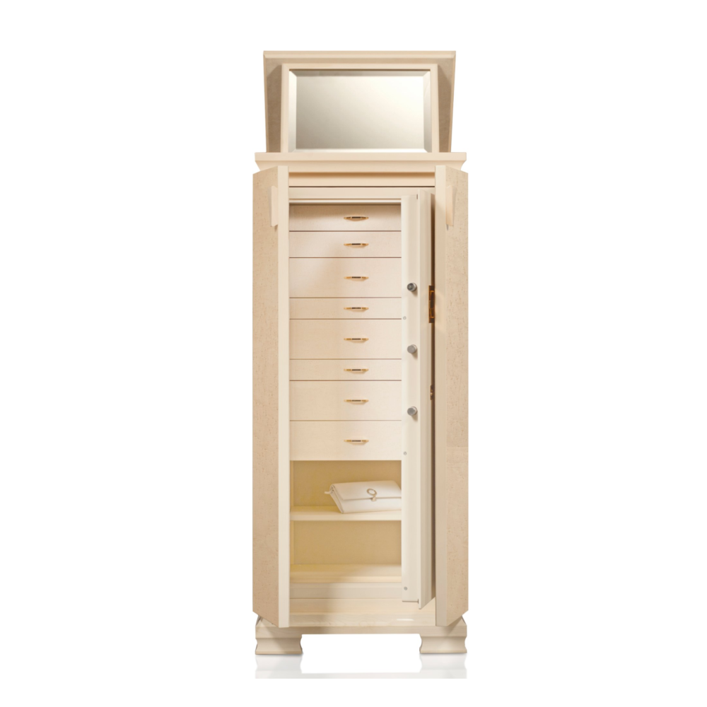 Wooden 2-Door Jewelry Safe | Agresti Gioia - Image 5