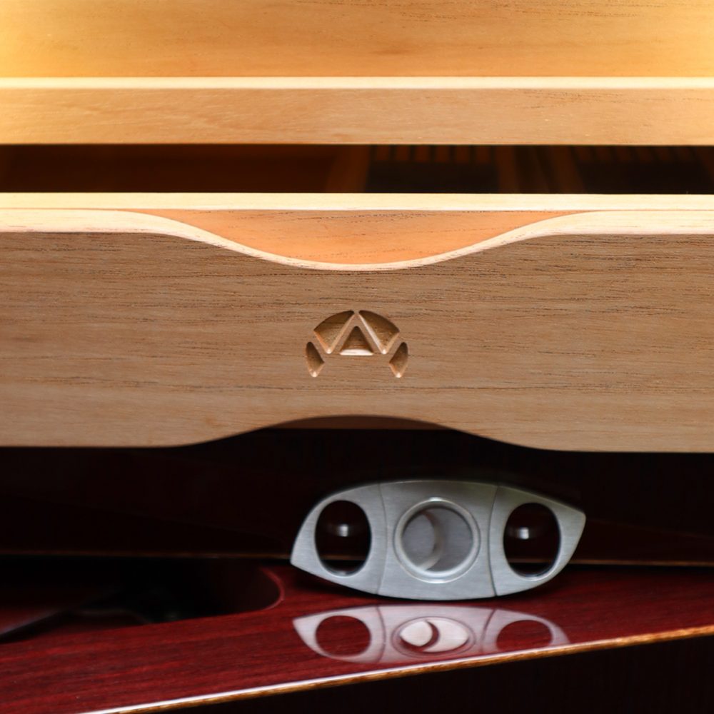Swivel Base 3-Tray Humidor | Agresti Cigar Club - Image 8