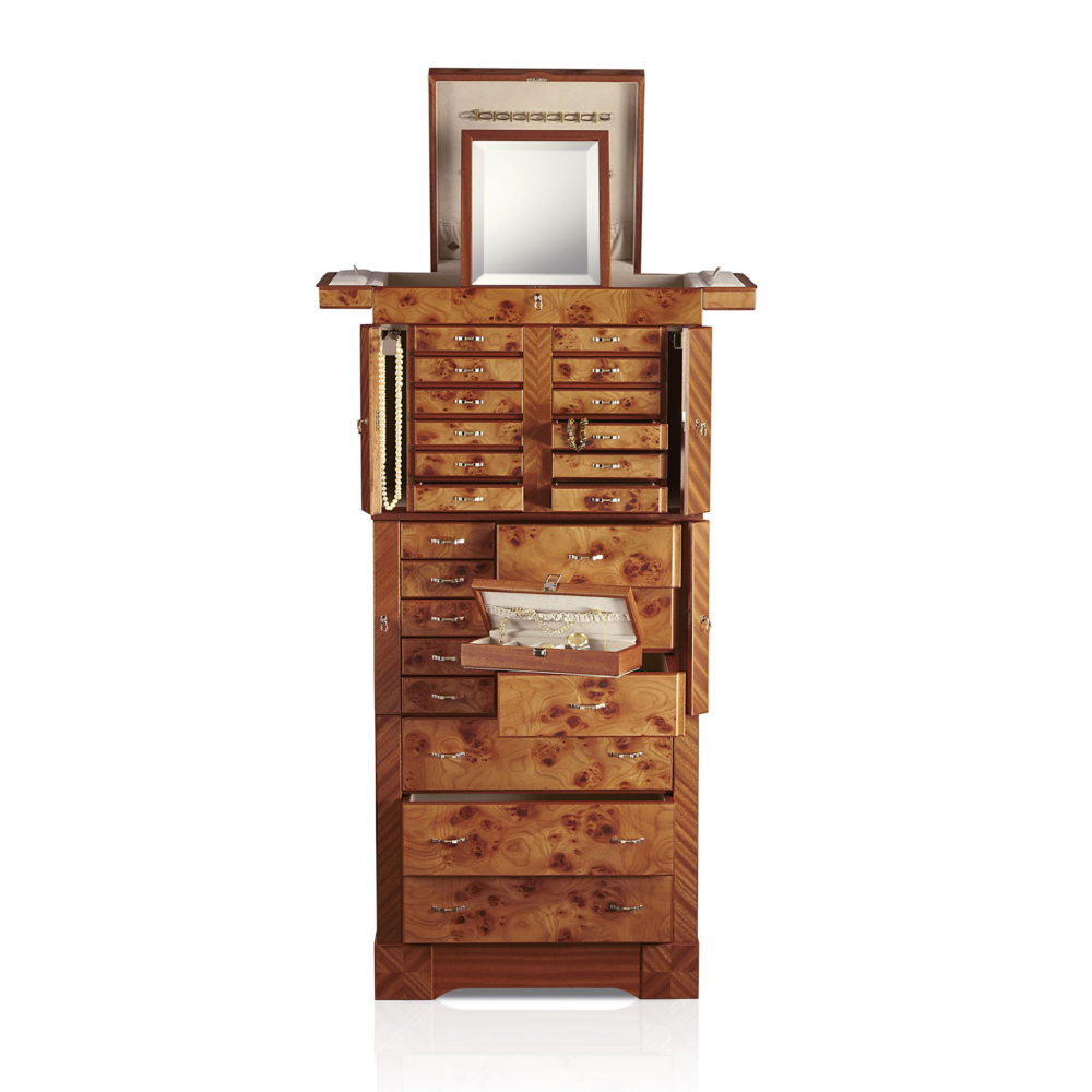 Wooden 4-Drawer Jewelry Chest | Agresti Lo Scrigno - Image 2