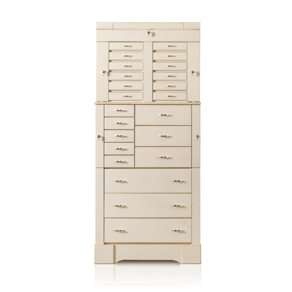 Wooden 4-Drawer Jewelry Chest | Agresti Lo Scrigno - Image 3