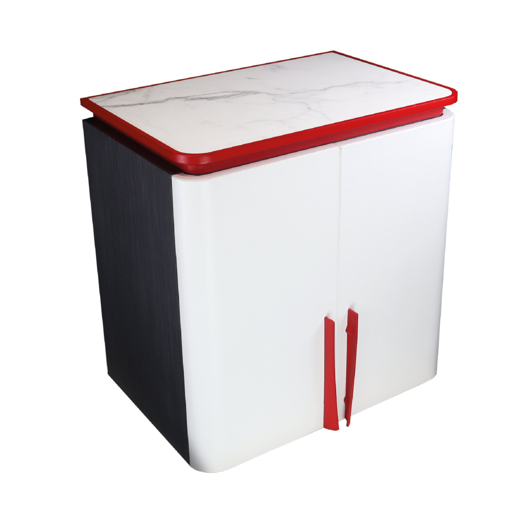 White Marble Armored Jewelry Chest | Agresti Piccolo Incanto - Image 2