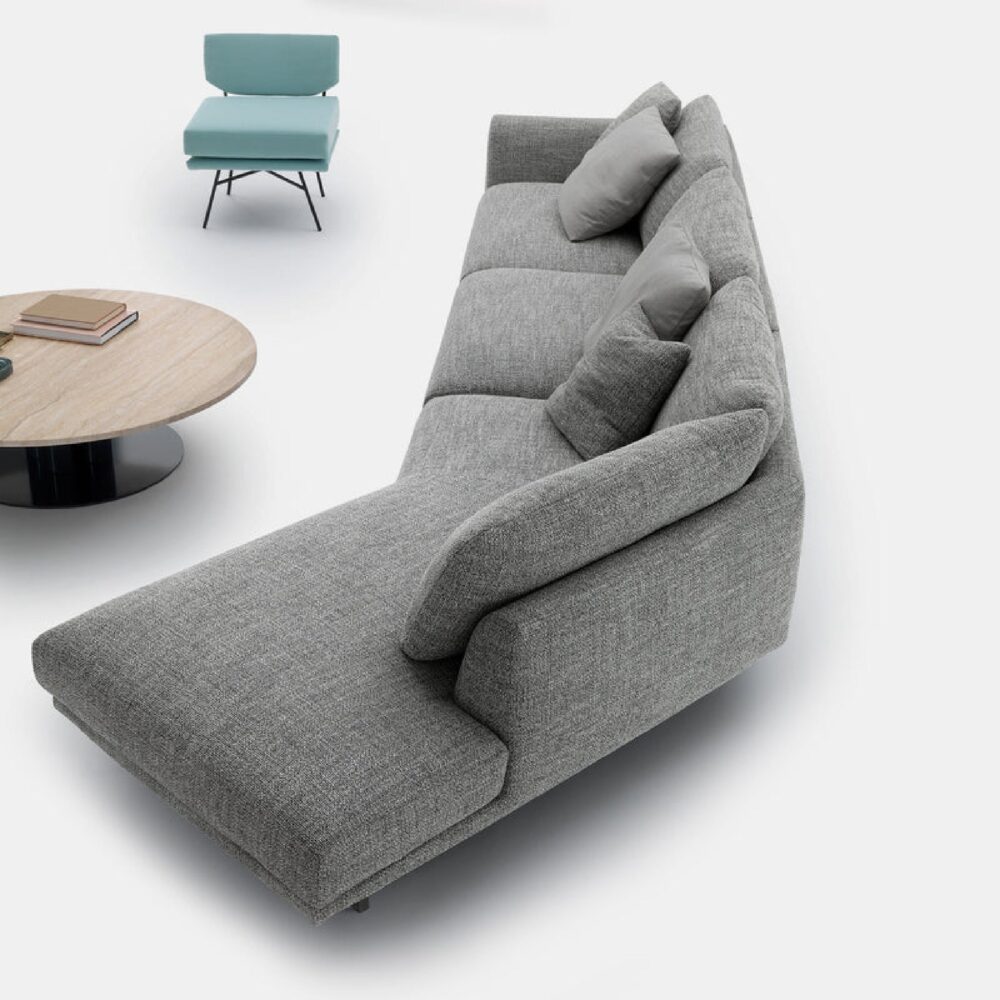 Trapezoid Isle Modular Sofa | Arflex Bel Air - Image 3