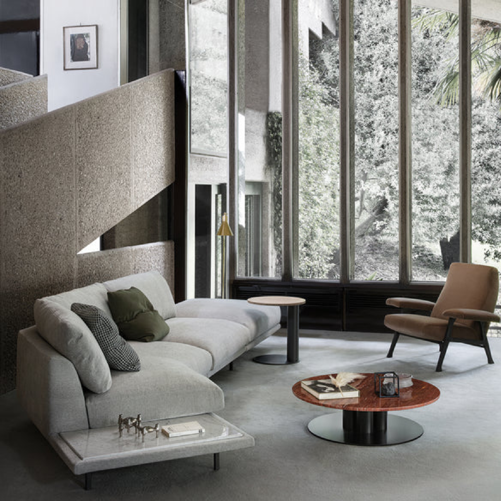 Trapezoid Isle Modular Sofa | Arflex Bel Air - Image 5