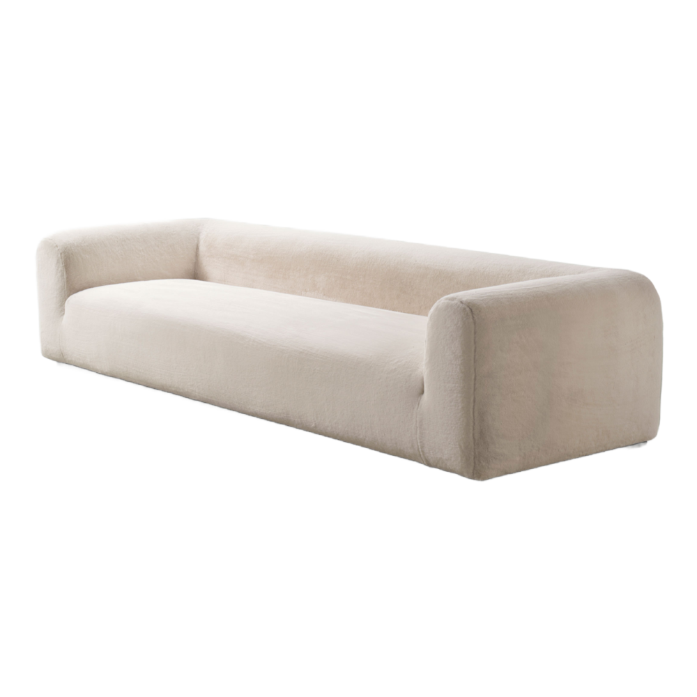 Upholstered Minimalist 3-Seater Sofa | Somaschini Lambert - Image 2