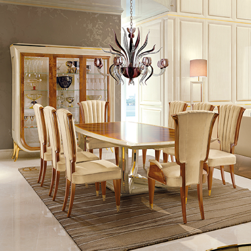 Oval Dining Table with Curved Base | Redeco Trilogy - Image 4
