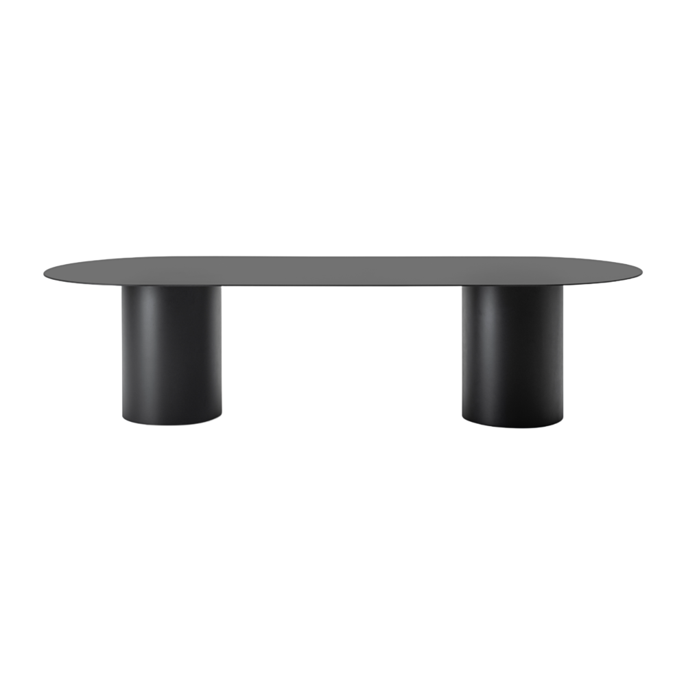 Cylindrical Base Dining Table | Desalto MM8