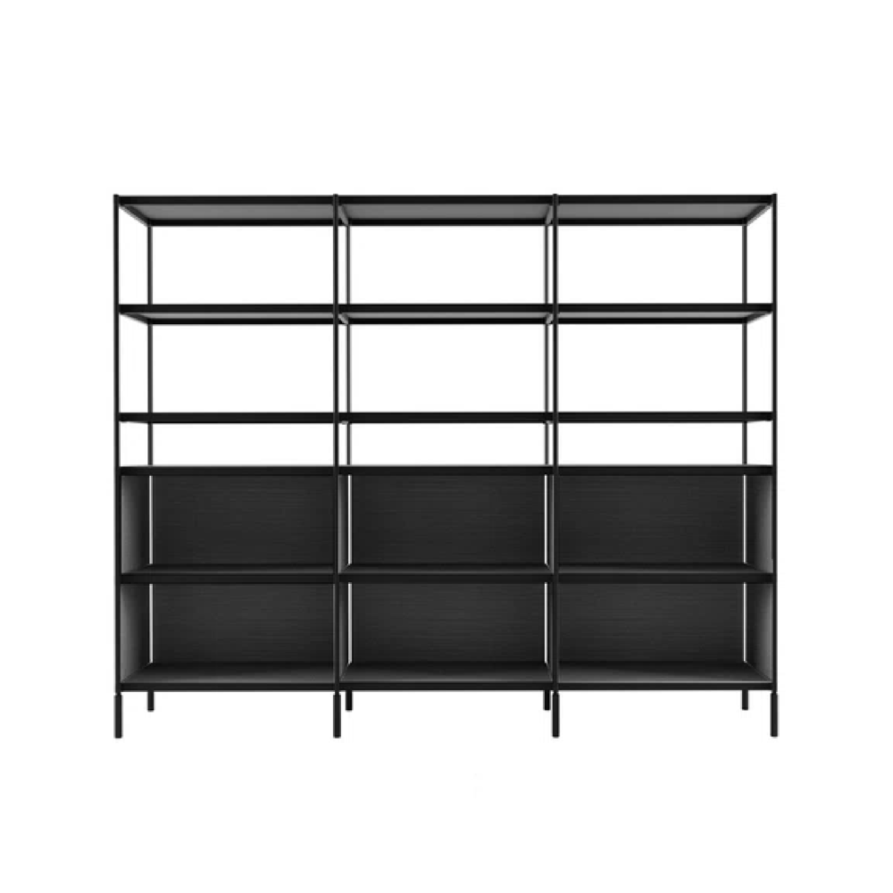 3-Column Paneled Bookshelf | Alias SEC_lib021